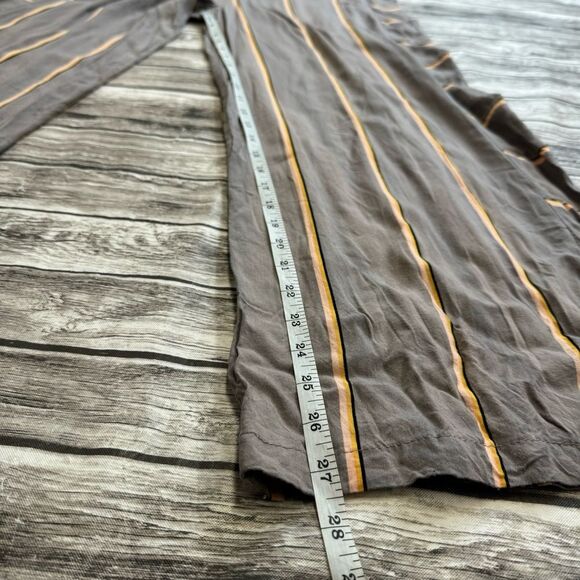 Xhilaration Women's Wide Leg Jumpsuit Romper M Med Medium Grey Gray Pink Orange - Picture 16 of 16